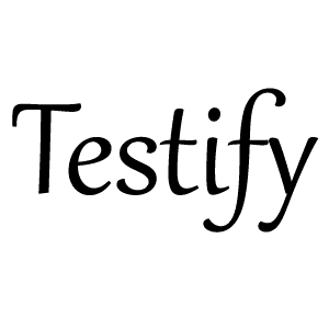 testify icon